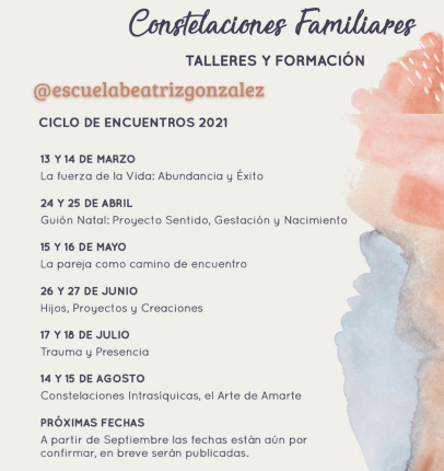 cartel ciclo constela